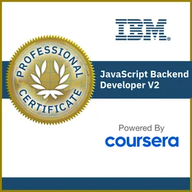 IBM JavaScript Backend Developer badge